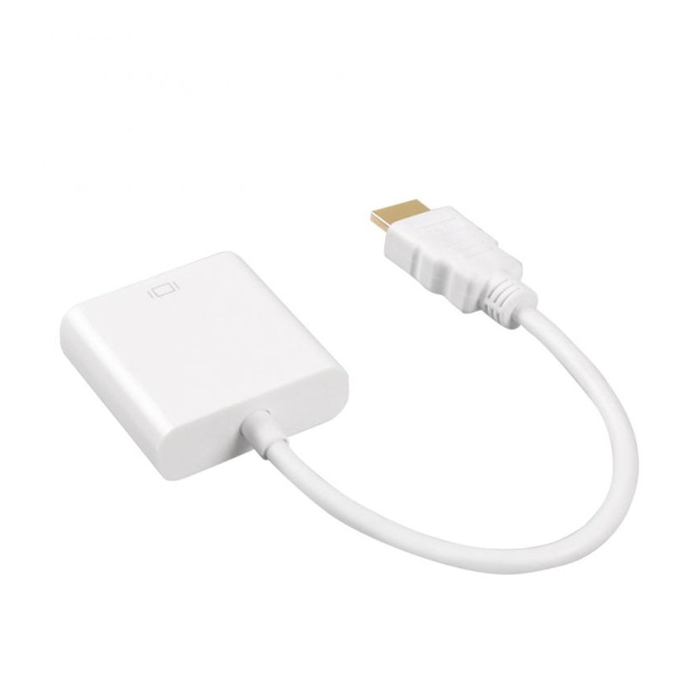 HDMI-Compatible to Adapter Cable Male to Famale Converter 1080P Jack 3.5 AUX Cable USB Power Fit Compatible PC Lap op Projector TV(02)