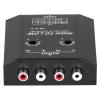 Vehicle Amplifier Converter, 12V 4 Channel Audio Impedance Converter High to Low Line Car Stereo Radio Speaker Frequency Filter view 3