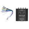 Vehicle Amplifier Converter, 12V 4 Channel Audio Impedance Converter High to Low Line Car Stereo Radio Speaker Frequency Filter view 4