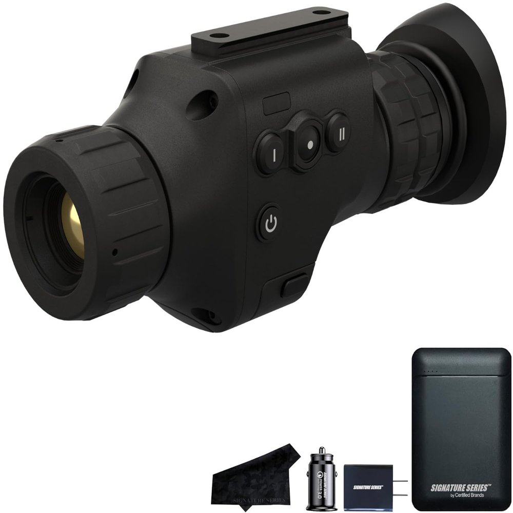 Certified Brands ATN Odin 320 3-6X Thermal Monocular - Black, Adults, Beginner, Outdoor Enthusiasts