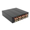 2 Way Speaker Selector Box, Supports Class A B D Digital Tube Amplifiers, Gold Plated Banana Jacks, Easily Between 2 Amps view 1