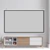 BERWDUXA Home Projector Screen Manual Pull Down 40 50 60in Projection Screen for Home Theater Office Game Movie Screen Support HD 3D 4K(30 Inch (4:3)) view 1