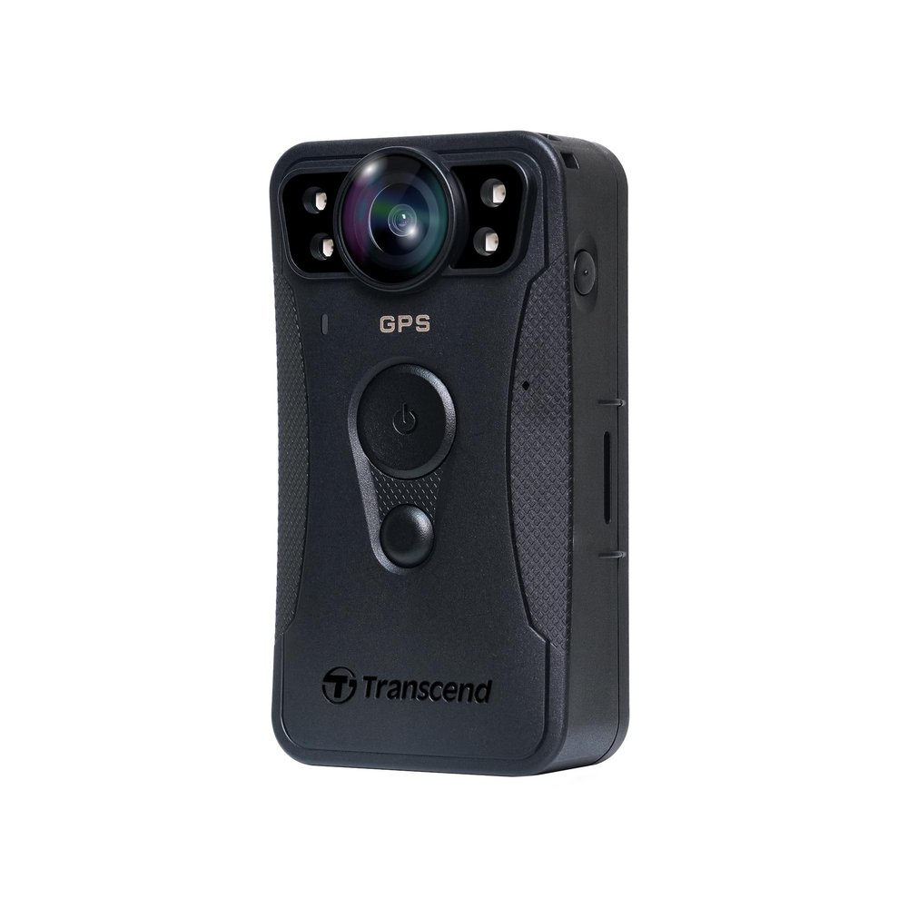 Transcend DPB40 DrivePro Body Camera 128GB, STARVIS 2 Police Body Camera with 1440P QHD/IP68 Waterproof/Electric Image Stabilization/Night Vision/WiFi/Bluetooth/GPS, for Law Enforcement, Delivery
