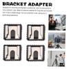 OSALADI 4pcs Hot Shoe Mount Light Stand Adapter for Cameras Easy to Install Flash Bracket Threaded Hole and Material for Use view 3