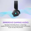 Alienware Tri-Mode Wireless Gaming Headset AW725H - Wired/Wireless, Bluetooth 5.3, Audio Output - 20 Hz, Mini-Phone (3.5mm), Battery Talk Time Up to 55 Hrs (Bluetooth), Dark Side of The Moon view 4