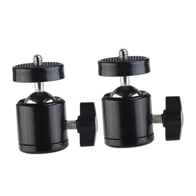 FAVOMOTO 2pcs Tripod Hot Shoe Mount for Camera Led Lights Microphones Photography Accessory for Monopods Light Stands and More