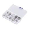 100Pcs Micro MINI USB Female Plug Connector with USB Sockets, Plated Connectors for Digital Devices, Household Appliances, Security Products, Comes with Storage Box, Use Easily view 1