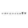 100Pcs Micro MINI USB Female Plug Connector with USB Sockets, Plated Connectors for Digital Devices, Household Appliances, Security Products, Comes with Storage Box, Use Easily view 2