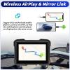 5 Inch IPS Waterproof Portable Motorcycle CarPlay Screen with Wireless CarPlay&Android Auto,GPS Navigation,Bluetooth,EQ,TF Port,Voice Control,IP67 Waterproof view 3