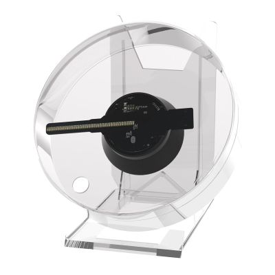 Hologram Fan, 88*88mm 3D Hologram Fan Holographic Projector with 480*480 resolution Design for excellent 3D effects