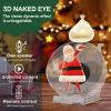 Hologram Fan, 88*88mm 3D Hologram Fan Holographic Projector with 480*480 resolution Design for excellent 3D effects view 4