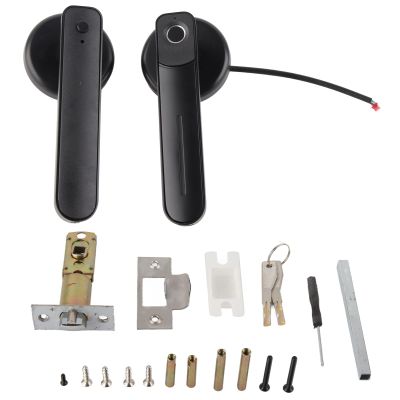 evhooe Smart Door Handle Lock Biometric Fingerprint Keyless Entry Lever for Home Safety