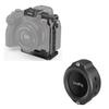 SmallRig Camera Half Cage for Sony Alpha 7R V/Alpha 7 IV/Alpha 7S III/Alpha 1/Alpha 7R IV Cage and Cage for AirTag view 1