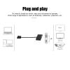 Video Converter, Converter Cable, HD Converter Up to 4Kx2K, Support Auto Detection for Computer Projector view 2
