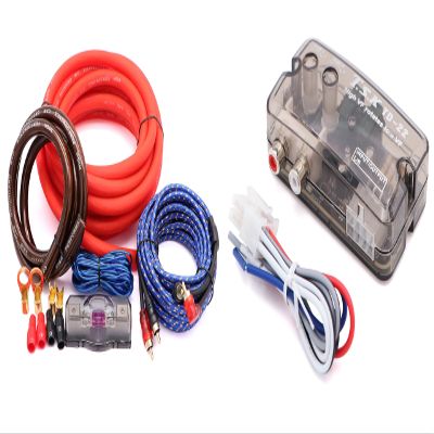 0 Gauge Car Amp Audio Wiring KitCar Stereo Audio Speak Delay Signal Hi-Low Converter