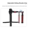 Camera Stabilizer, Adjustable Sling Handle Grip, Compatible with RS3 Pro RS3 RS3 Mini RS2 Lightweight Anti Slip Foldable Ergonomic Grip(Red) view 3