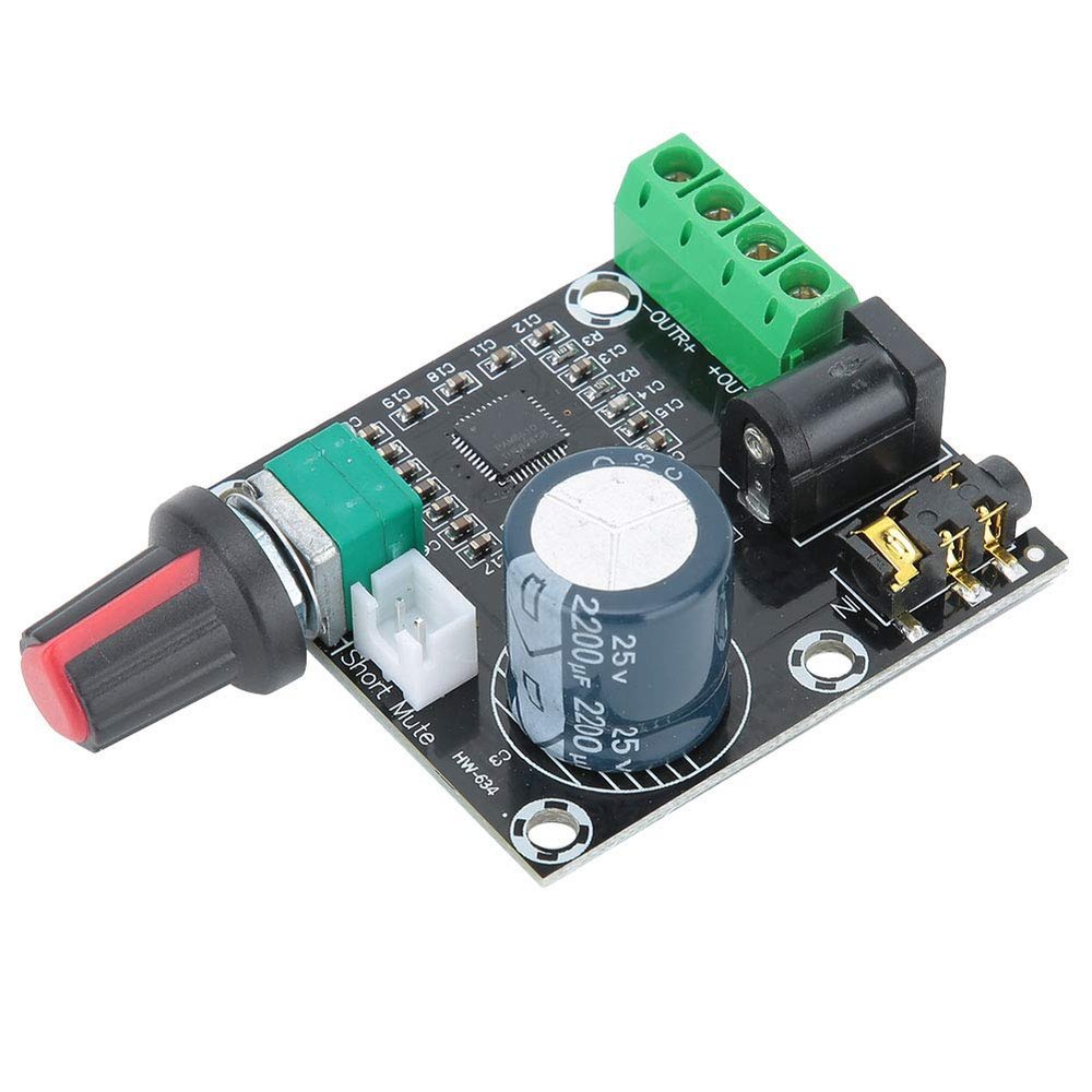 15W+15W Digital Audio Amplifier Board Stereo Amplifier Board, Channel Class D Audio Amplifier Board for MP3 or MP4, Mobile Phone, Notebook, with High Performance PAM8610