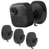 SIBADA Blink Camera Wall Mount Holder 3 Pack, No Drill No Screws Bracket for Blink Mini/Mini 2/Outdoor/Indoor, Strong Adhesive, Easy to Install (Black) view 1