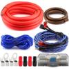 0 Gauge Car Amp Wiring Kit,Car Stereo Audio Speak Delay Signal Hi-Low Converter view 2