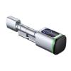 Dioche Fingerprint Door Lock, Smart Door Knob Support App, Fingerprint, Mechanical Key and Ic Card Unlocking Methods Door Lock Biometric Door Knobs with Semi Condictor Fingerprint Sensor (Silver) view 1