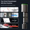 Dioche Fingerprint Door Lock, Smart Door Knob Support App, Fingerprint, Mechanical Key and Ic Card Unlocking Methods Door Lock Biometric Door Knobs with Semi Condictor Fingerprint Sensor (Silver) view 4