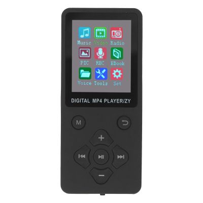 32GB Music Player,Mp3 & Mp4 Player with Bluetooth 5.0 and 1.8 Color Screen Digital Audio Players,HiFi Sound Music Player,Premium Audio Experience for Music Enthusiasts (Black)