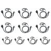 BVMAG C Shape Earpiece Headset with PTT Mic Compatible with Hytera HYT BD502 BD502i PD502 PD550 PD562 TD500 TD562 Walkie Talkie Two Way Radio 10Pack view 1