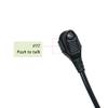 BVMAG C Shape Earpiece Headset with PTT Mic Compatible with Hytera HYT BD502 BD502i PD502 PD550 PD562 TD500 TD562 Walkie Talkie Two Way Radio 10Pack view 4
