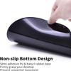 Mouse Pad with Wrist Support Gel, Ergonomic Mouse Pad with Comfortable Wrist Rest, Gaming Mousepad Non-Slip PU Base for Laptop Office Easy Typing & Pain Relief,Black Cat Bat view 3