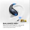 1MORE S51 Open Ear Wireless Bluetooth Headphones, Ultra-Comfort Balance AIR+ Earhook Headphones with AI ENC Mic, HD Sound&Noise-Cancelling Calls, 40H Playtime, Bluetooth 5.3&IPX5, App Control, Black view 2