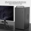 ciciglow Micro ATX ITX Gaming Computer Case Supports SSD HDD, 4 PCIe USB 3.0 2.0 Port, Perforated Steel Plate, Full Compatibility for Office Home with Reasonable Space Layout view 2