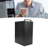 ciciglow Micro ATX ITX Gaming Computer Case Supports SSD HDD, 4 PCIe USB 3.0 2.0 Port, Perforated Steel Plate, Full Compatibility for Office Home with Reasonable Space Layout view 4