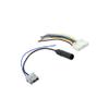 A ABSOPRO 2 in 1 DC 12V Car Wire Harness Male Socket W FM Antenna Adapter Cable for Nissan Item Replacement view 1