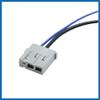 A ABSOPRO 2 in 1 DC 12V Car Wire Harness Male Socket W FM Antenna Adapter Cable for Nissan Item Replacement view 4