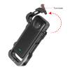 Aluminum Alloy Action Camera Cage, for X4 Panoramic Camera Frame Cage Vlogging Photography Accessories, Magnetic Quick Release Connector, 1/4 Thread for Tripod, Cold Shoe Port view 4