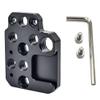 ALINUOYQ Cold Shoe Mount Adapter Compatible with DJI Ronin RS3/RS2/RSC2/SC/S Gimbal Stab, Cold Shoe Bracket with 1/4 3/8 Thread for Camera Cage Flash LED Monitor Microphone view 1