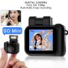 Micro Digital Camera, 1080P Camera, Small CDD Portable CMOS Video Recorder, Compact Small Travel Camera for Boys Girls Teens with Flash Light (No Memory) view 2
