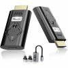 TONGTION Wireless HDMI Extender, Wireless HDMI Transmitter and Receiver, 2.4/5GHz Plug & Play, for Streaming Video and Audio to Monitor from Laptop/Pc/Tv Box(1080P-NEW) view 1