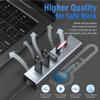 3-Port USB C 3.0 Hub Splitter with USB A Adapter, SD/TF OTG Card Reader, Portable 5 in 1 Multi Ports USB Expander for PC, Laptop, MacBook, Xbox, Flash Drive, HDD, Console,Camera view 4