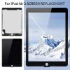 Original for iPad Air 2 Screen Replacement for iPad Air 2 2nd Gen Screen Replacement LCD Touch Digitizer for iPad Air 2 A1566 Display Screen Assembly Repair Kits A1567 Black view 2