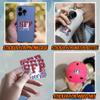 Custom Cheerleader High School Letters and Pom Poms Sticker Personalized Cheer Glitter Waterproof Vinyl Stickers for Hard Hat Laptop Water Bottle Phone Case Car view 4