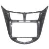 Carbon Fiber Car Center Console Air Vent Condition 9" Car Radio Fascia/Fit For HYUNDAI I-25/Accent/Solaris/Verna Dodge Attitude Video Audio Player Install Dash Panel Frame Mount Kit Car Stereo Dash R view 4