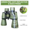 15x50 HD Binoculars for Adults High Powered - Large View Compact Binoculars with Low Light Vision, Waterproof Hunting for Bird Watching, Hiking Essentials with Carrying Case Bag view 2