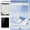 Original for iPad Air 2 Screen Replacement for iPad Air 2 2nd Gen Screen Replacement LCD Touch Digitizer for iPad Air 2 A1566 Display Screen Assembly Repair Kits A1567 White view 2