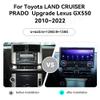 13.1" Touch Screen Car Radio Stereo for Toyota Land Cruiser Prado 2010-2022 Upgrade GX550 GPS Navigation DSP Multimedia Audio Video Player Carplay AutoRadio (2-32GB) view 2