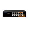 11 Port AI PoE Switch with 2 Uplink Network Switch Ethernet Switch PoE++ Port 802.3af/at/bt Compliant Durable Metal with 120W High Power Unmanaged Plug and Play view 1