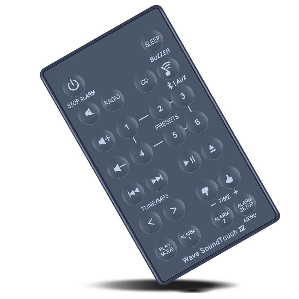 ZWP Replacement Remote Control Compatible for Bose Wave SoundTouch Music System IV 417788-WR 417788-WMS 738031-1710 3WINF0AW 737251-1710