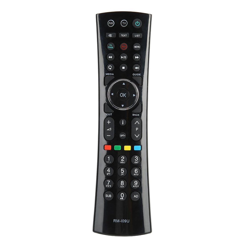 46 Key TV Remote Control, ABS Replacement for Humax RMI09U/HDR2000T PVR, User Friendly and Compact Design