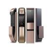 ALturn Electronic Smart Door Lock with Biometric Fingerprint Password Card Digital Home Lock SHS-DP728/718/P72/739/719/609/R80(P718 Gold) view 2