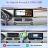 [4G Internet + 5GHz WiFi] 8 Core 2+32G Car Radio for Honda Accord 8th 2008-2013, 12.3-Inch Touch Screen for Accord with Carplay Bluetooth 5.0, DSP/32EQ, AM/FM/RDS, 1920 * 720 Resolution view 2